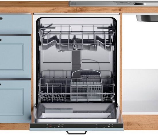 KOCHSTATION Winkelküche KS-Lana, Stellbreite 240/380 cm, wahlweise mit E-Geräten – Image 3