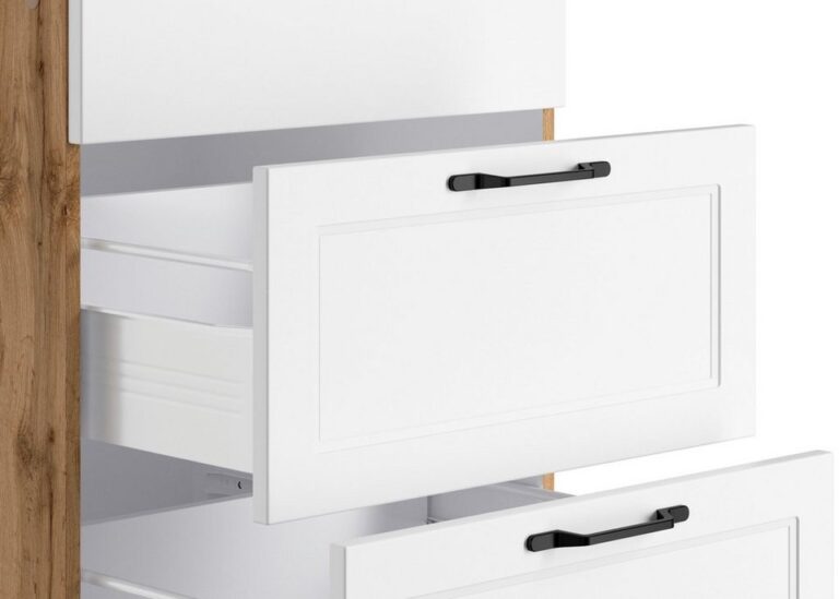 KOCHSTATION Winkelküche KS-Lana, Stellbreite 240/360 cm, wahlweise mit E-Geräten