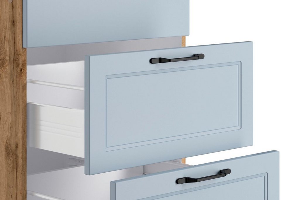 KOCHSTATION Winkelküche KS-Lana, Stellbreite 240/380 cm, wahlweise mit E-Geräten – Image 5