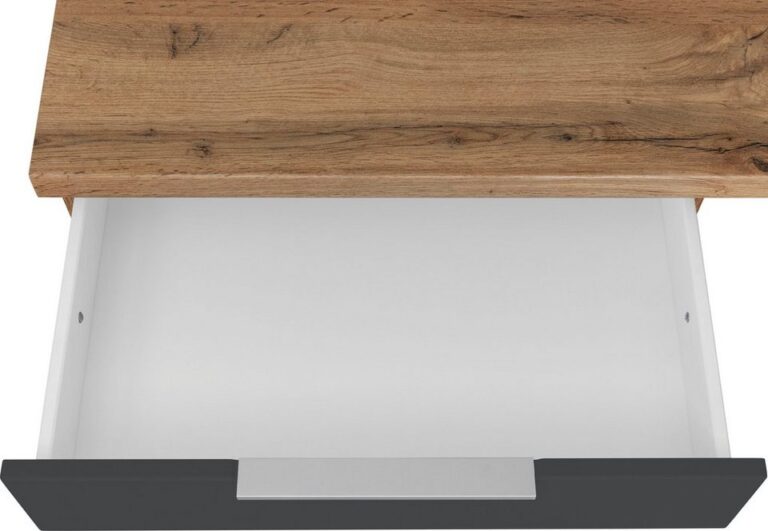 KOCHSTATION Winkelküche KS-Luhe, Stellbreite 240x270 cm, wahlweise mit oder ohne E-Geräten, MDF-Fronten