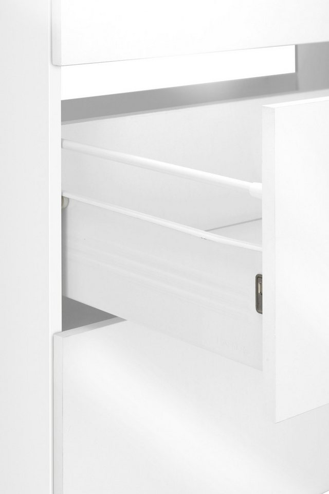 KOCHSTATION Winkelküche KS-Milan, optional mit Muldenlüfter, Stellbr.270/220 cm, wahlweise mit E-Geräten, Kochfeld mit Dunstabzug