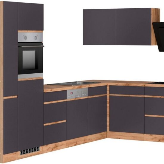KOCHSTATION Winkelküche KS-Riesa, Stellbreite 330/180 cm, ohne E-Geräte – Image 2