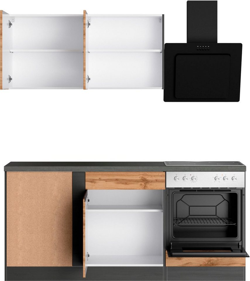 KOCHSTATION Winkelküche KS-Riesa, Stellbreite 240x270 cm, wahlweise mit oder ohne E-Geräte – Image 4