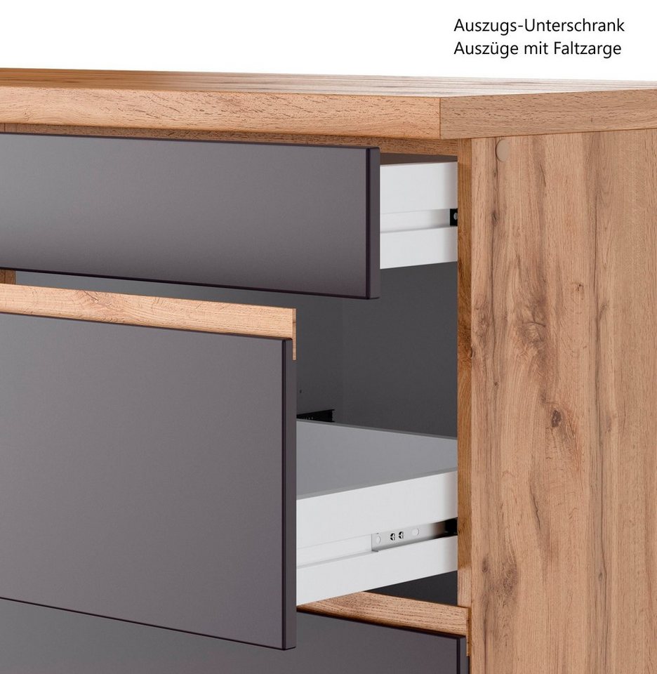 KOCHSTATION Winkelküche KS-Riesa, Stellbreite 330/180 cm, ohne E-Geräte – Image 6