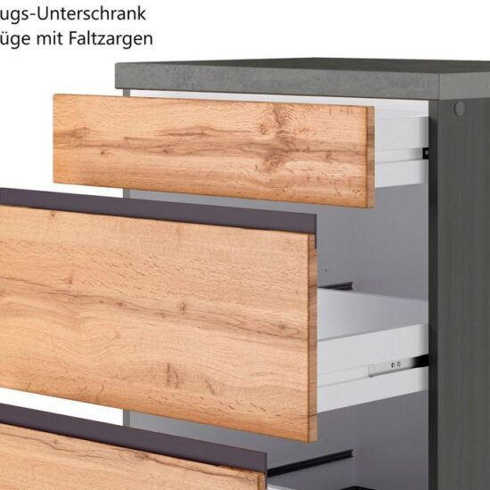 KOCHSTATION Winkelküche KS-Riesa, Stellbreite 240x270 cm, wahlweise mit oder ohne E-Geräte – Image 7