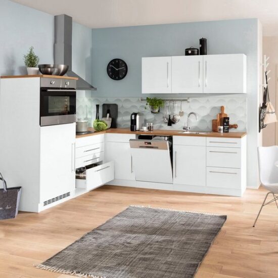KOCHSTATION Winkelküche KS-Samos, Stellbreite 200x270 cm, wahlweise mit E-Geräten und Induktion – Image 2
