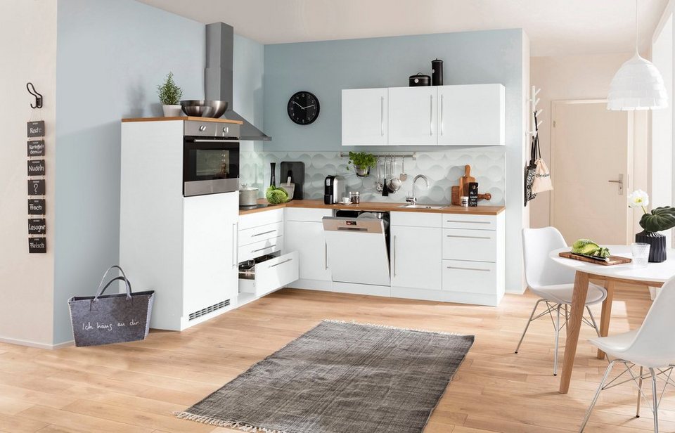 KOCHSTATION Winkelküche KS-Samos, Stellbreite 200x270 cm, wahlweise mit E-Geräten und Induktion – Image 2