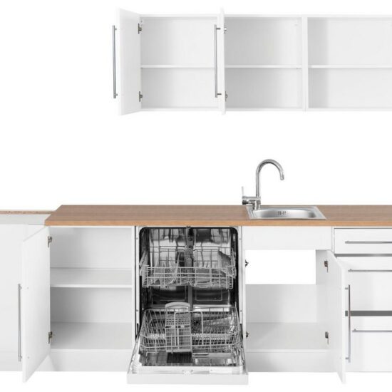KOCHSTATION Winkelküche KS-Samos, Stellbreite 200x270 cm, wahlweise mit E-Geräten und Induktion – Image 3