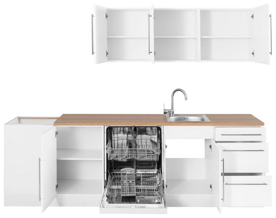 KOCHSTATION Winkelküche KS-Samos, Stellbreite 200x270 cm, wahlweise mit E-Geräten und Induktion – Image 3