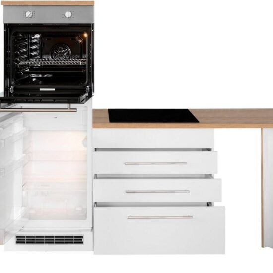 KOCHSTATION Winkelküche KS-Samos, Stellbreite 200x270 cm, wahlweise mit E-Geräten und Induktion – Image 4