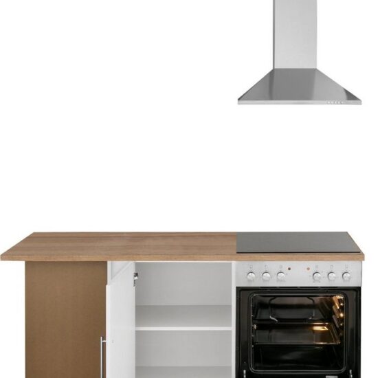 KOCHSTATION Winkelküche KS-Samos, Stellbreite 290x170 cm, wahlweise mit E-Geräten, mit Arbeitsplatte – Image 5