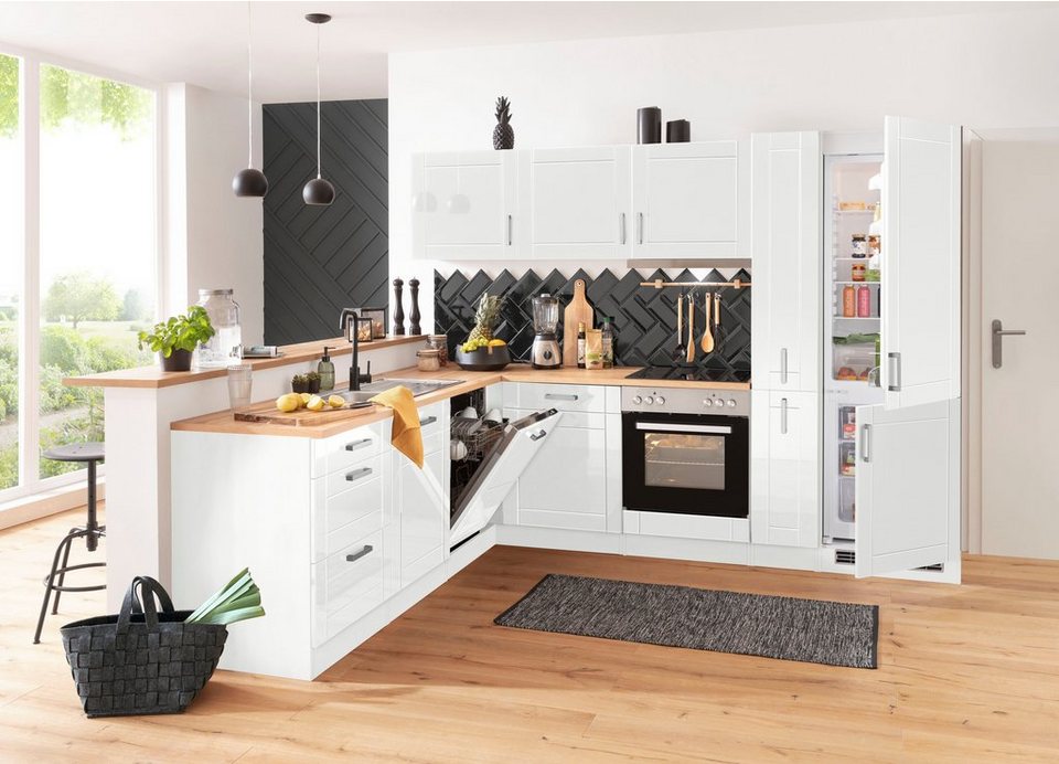 KOCHSTATION Winkelküche KS-Tinnum, mit E-Geräten, Stellbreite 240/270 cm – Image 2