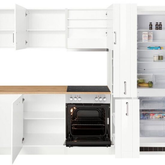 KOCHSTATION Winkelküche KS-Tinnum, mit E-Geräten, Stellbreite 240/270 cm – Image 3
