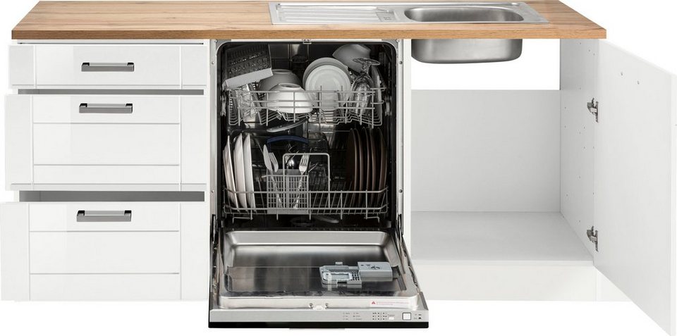 KOCHSTATION Winkelküche KS-Tinnum, mit E-Geräten, Stellbreite 240/270 cm – Image 4
