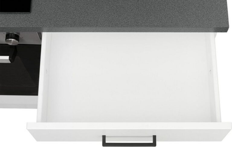 KOCHSTATION Winkelküche KS-Trier, ohne E-Geräte, Stellbreite 220/330 cm