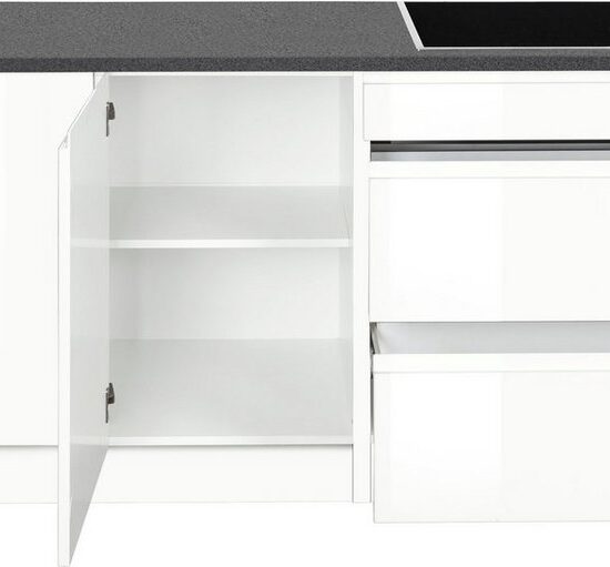 KOCHSTATION Winkelküche KS-Virginia,neu in verbesserter Ausführung, Stellbreite 290/190 cm cm, Soft-Close, wahlweise mit Induktion – Image 5