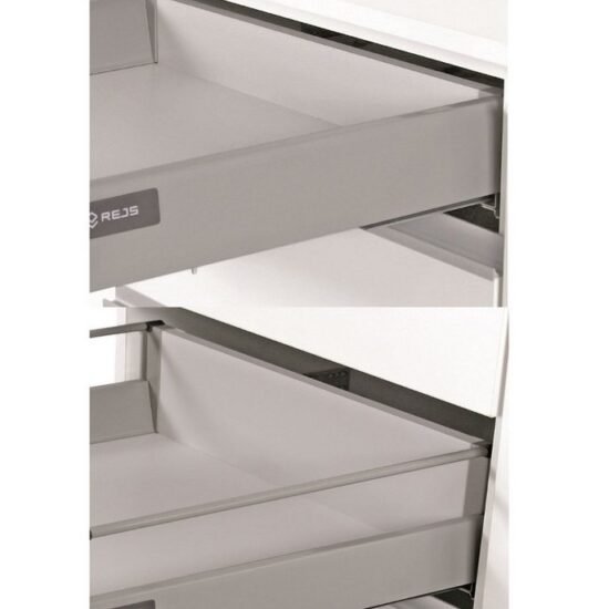 Küchen-Preisbombe Winkelküche STILO 350x210 cm Küche Küchenzeile Küchenblock Eckküche Weiss Landhaus – Image 2