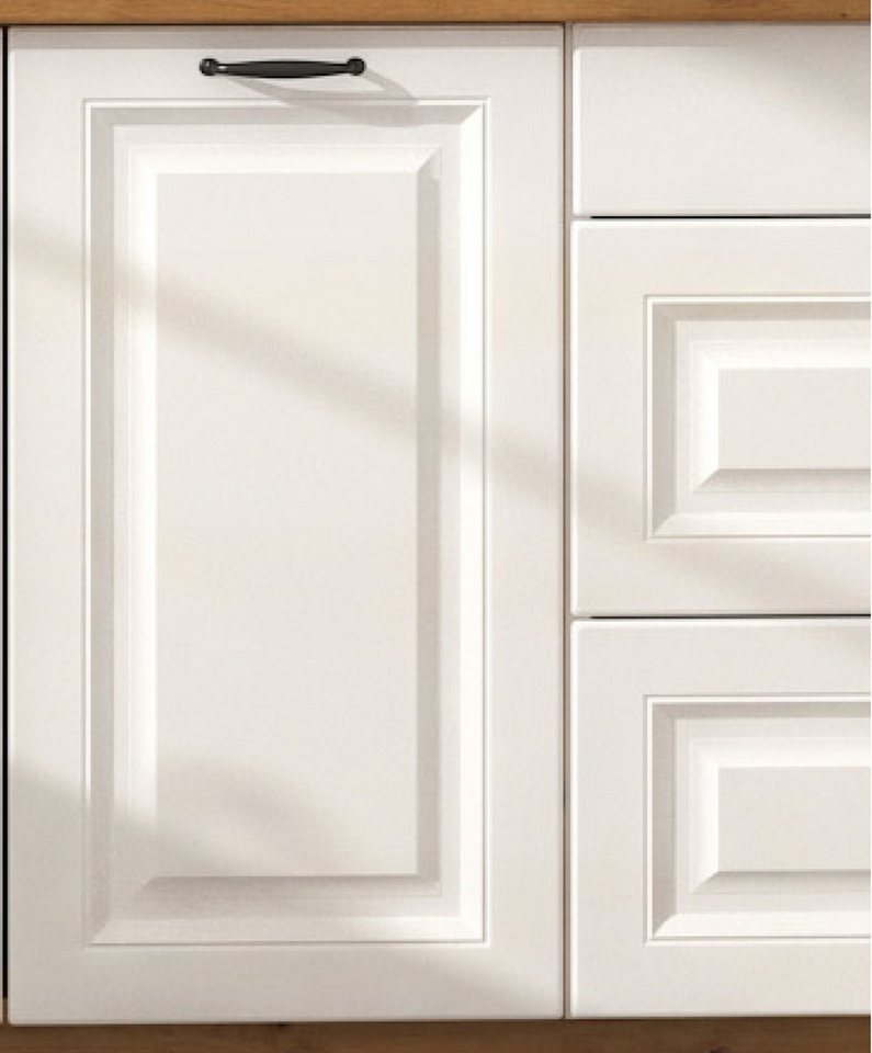 Küchen-Preisbombe Winkelküche STILO 350x210 cm Küche Küchenzeile Küchenblock Eckküche Weiss Landhaus – Image 3