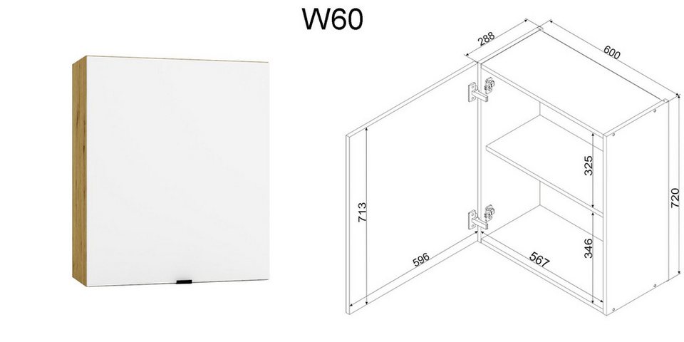 Möbel für Dich Winkelküche moderne Eckküche in L-Form Gianna 260x200 cm, weiß, 9-teilig – Image 6