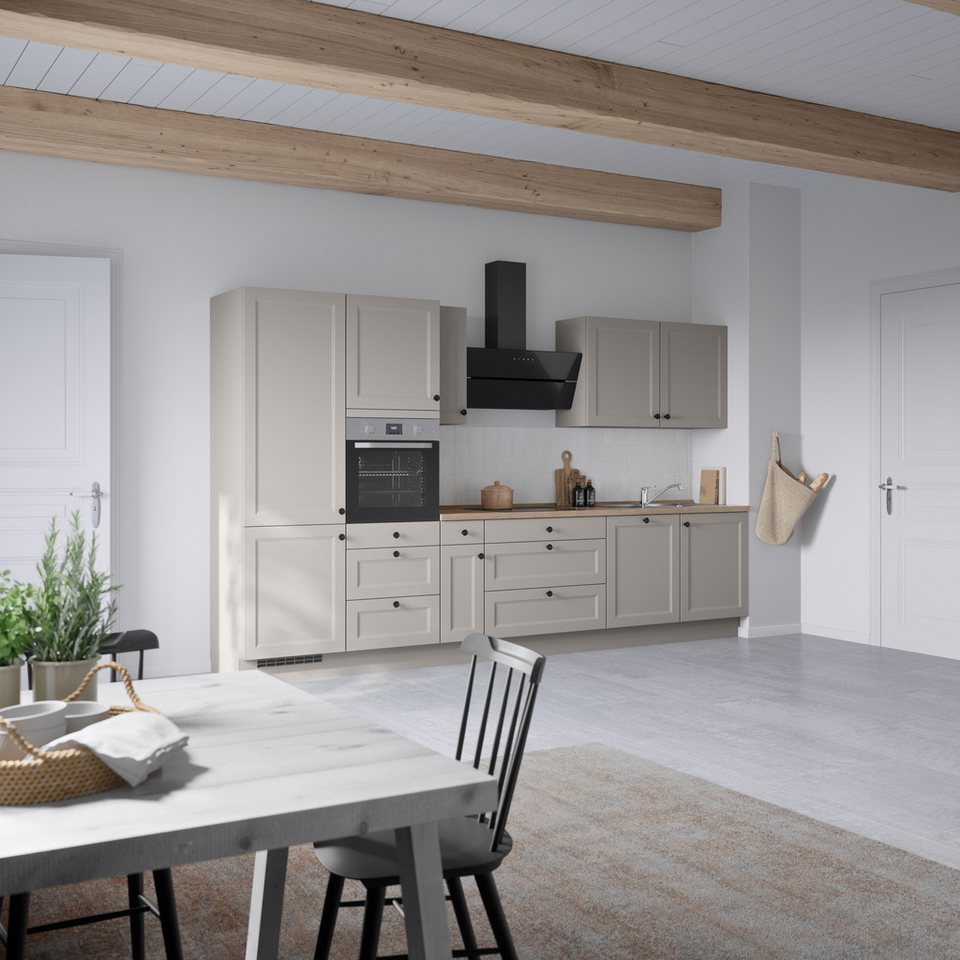 nobilia® Küchenzeile "Cascada II", NEU: individuell anpassbar mit gratis Profi-Beratung, vormontiert, Breite 360 cm, Ausrichtung wählbar, wahlw. mit E-Geräten – Image 6