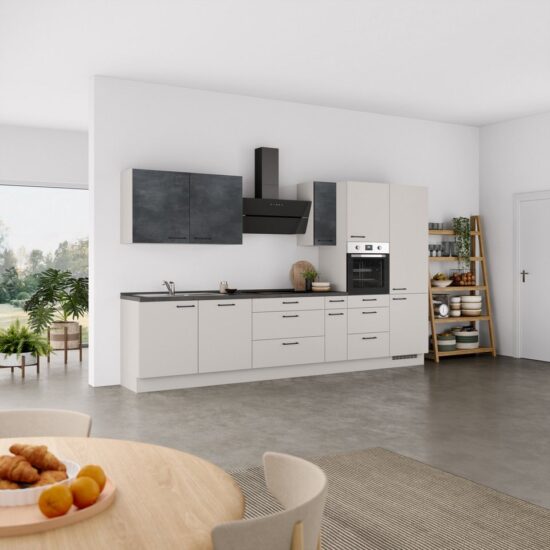 nobilia® Küchenzeile "MIAMI", NEU: individuell anpassbar mit gratis Profi-Beratung, vormontiert, Breite 360 cm, Ausrichtung wählbar, wahlw. mit E-Geräten – Image 5