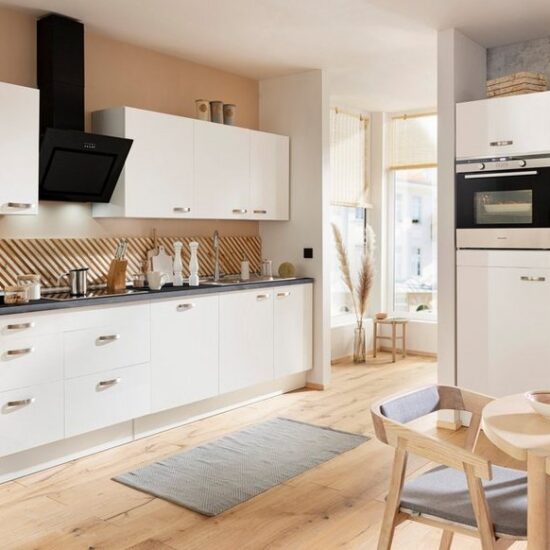 OPTIFIT Küchenzeile Cara mit Hanseatic E-Geräten, Breite 400 cm, Induktionskochfeld, Soft-Close-Funktion, Vollauszüge – Image 8
