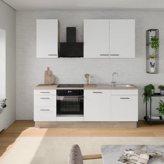 OPTIFIT Küchenzeile Fiona, Breite 230 cm, mit Hanseatic-E-Geräten in Premium oder Basic – Image 2