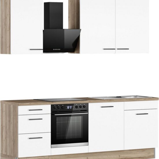 OPTIFIT Küchenzeile Fiona, Breite 230 cm, mit Hanseatic-E-Geräten in Premium oder Basic – Image 3