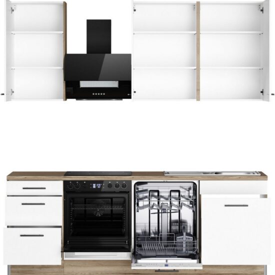 OPTIFIT Küchenzeile Fiona, Breite 230 cm, mit Hanseatic-E-Geräten in Premium oder Basic – Image 4