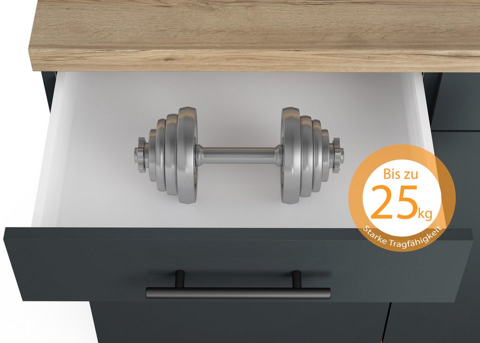OPTIFIT Küchenzeile Fiona, Breite 230 cm, mit Hanseatic-E-Geräten in Premium oder Basic – Image 5