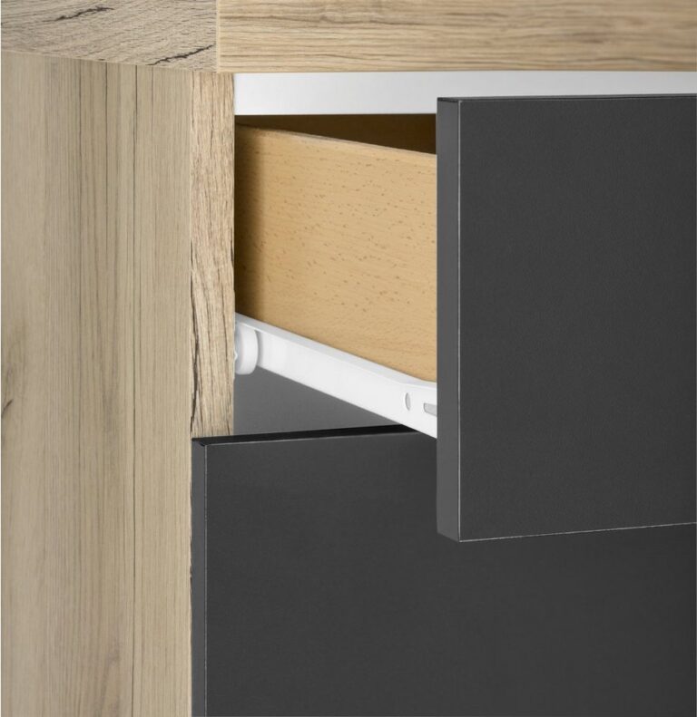 OPTIFIT Küchenzeile Iver Breite 300 cm, mit Hanseatic E-Geräten, inkl. Kühlschrank