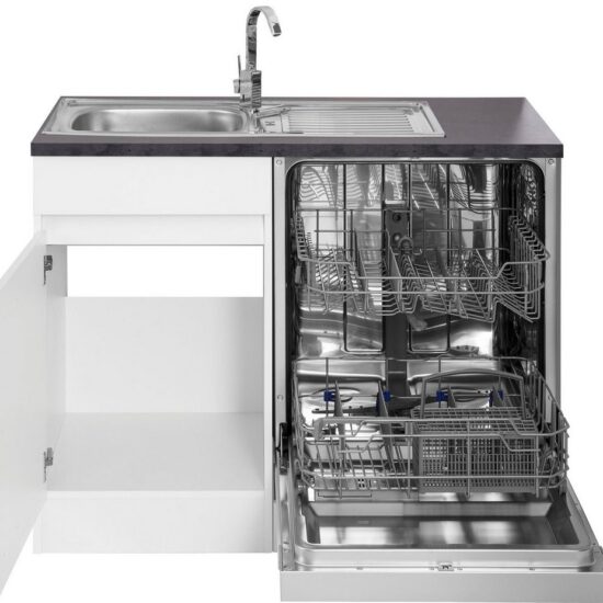 OPTIFIT Küchenzeile Roth, Stellmaße 210x175 cm,wahlweise mit E-Geräten, Push-to-Open-Funktion – Image 3