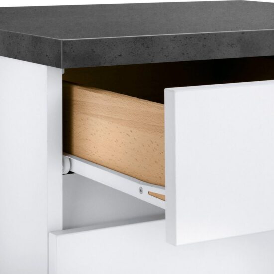 OPTIFIT Küchenzeile Roth, Stellmaße 210x175 cm,wahlweise mit E-Geräten, Push-to-Open-Funktion – Image 5