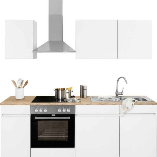 OPTIFIT Küchenzeile Roth, Stellmaße 210x175 cm,wahlweise mit E-Geräten, Push-to-Open-Funktion – Image 6
