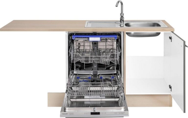 OPTIFIT Winkelküche Bern mit Hanseatic-E-Geräten, Stellbreite 285x175 cm, mit Induktionskochfeld, Soft-Close