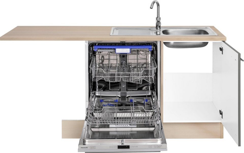 OPTIFIT Winkelküche Bern mit Hanseatic-E-Geräten, Stellbreite 285x175 cm, mit Induktionskochfeld, Soft-Close – Image 4
