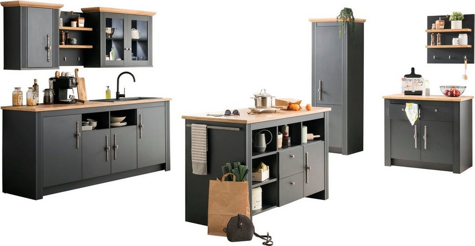 OTTO home Küche KS-Westminster, Breite 366 cm, ohne E-Geräte – Image 1