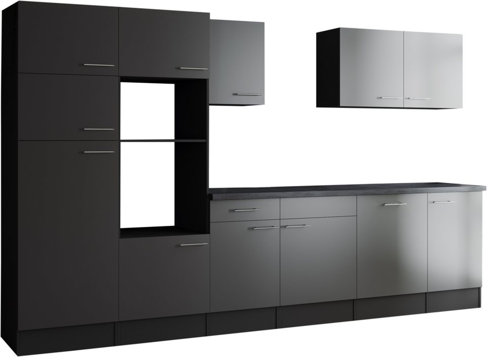 RESPEKTA Küchenzeile Oliver, Breite 340 cm, 90 cm Arbeitshöhe, in exklusiver Konfiguration für OTTO – Image 3
