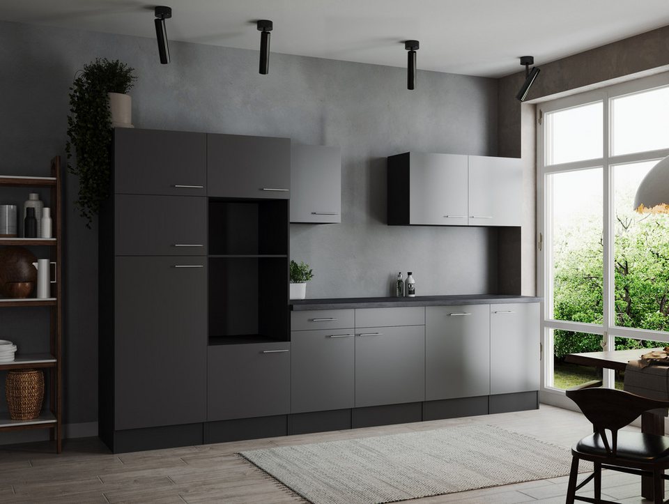 RESPEKTA Küchenzeile Oliver, Breite 340 cm, 90 cm Arbeitshöhe, in exklusiver Konfiguration für OTTO – Image 6