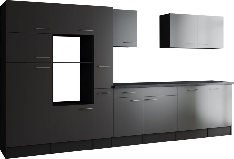 RESPEKTA Küchenzeile Oliver, Breite 370 cm, 90 cm Arbeitshöhe, in exklusiver Konfiguration für OTTO – Image 3