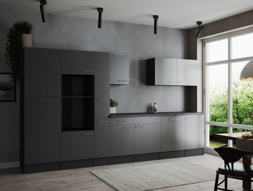 RESPEKTA Küchenzeile Oliver, Breite 370 cm, 90 cm Arbeitshöhe, in exklusiver Konfiguration für OTTO – Image 6