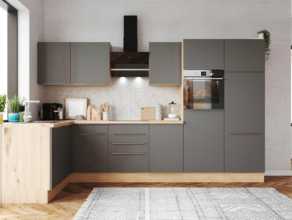 RESPEKTA Küchenzeile Safado aus der Serie Marleen, Breite 340 cm, mit Soft-Close, in exklusiver Konfiguration für OTTO – Image 2