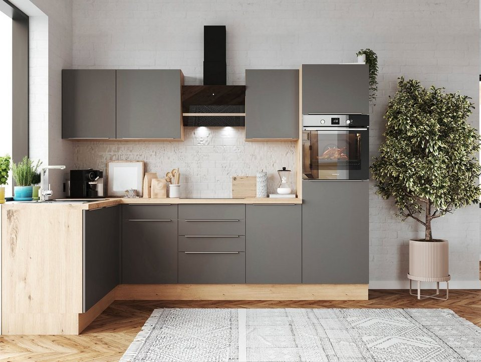 RESPEKTA Küchenzeile Safado aus der Serie Marleen, Breite 280 cm, mit Soft-Close, in exklusiver Konfiguration für OTTO – Image 2