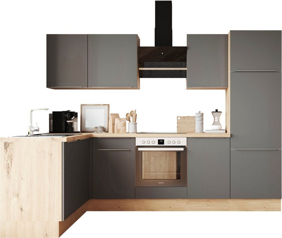 RESPEKTA Winkelküche Safado aus der Serie Marleen, Breite 280 cm, mit Soft-Close, in exklusiver Konfiguration für OTTO – Image 1