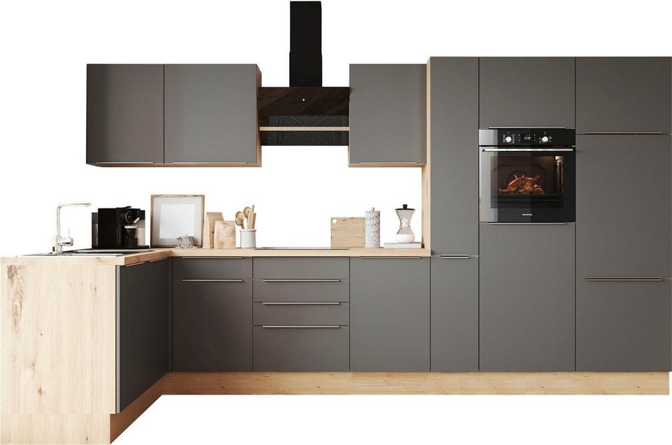 RESPEKTA Winkelküche Safado aus der Serie Marleen, Breite 370 cm, mit Soft-Close, in exklusiver Konfiguration für OTTO – Image 1
