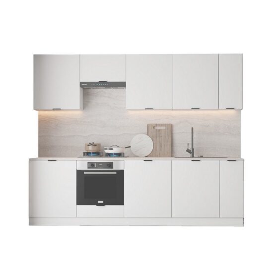 ROYAL24_MARKT Küchenzeile – 270 cm – Lunara – Ohne Arbeitsplatte & Elektrogeräte, (Set), Feinste Qualität - Modern - Zeitlos – Image 2