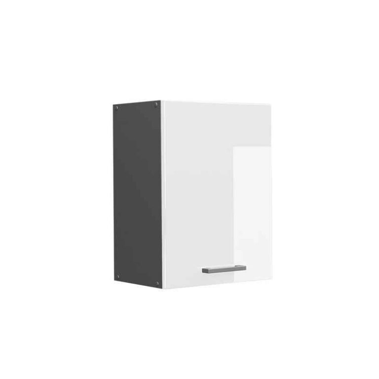 Vicco Hängeschrank R-Line, Weiß Hochglanz/Anthrazit, 45 cm (1-St)