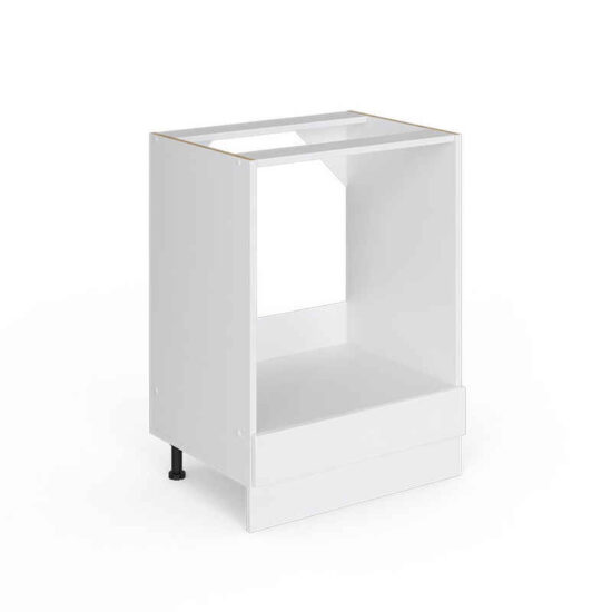 Vicco Herdumbauschrank R-Line, Weiß Hochglanz/Weiß, 60 cm ohne Arbeitsplatte (1-St) – Image 1