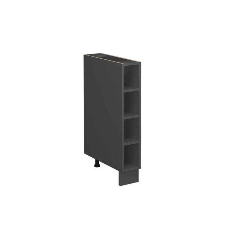 Vicco Unterschrank Fame-Line, Anthrazit, 15 cm ohne Arbeitsplatte (1-St)