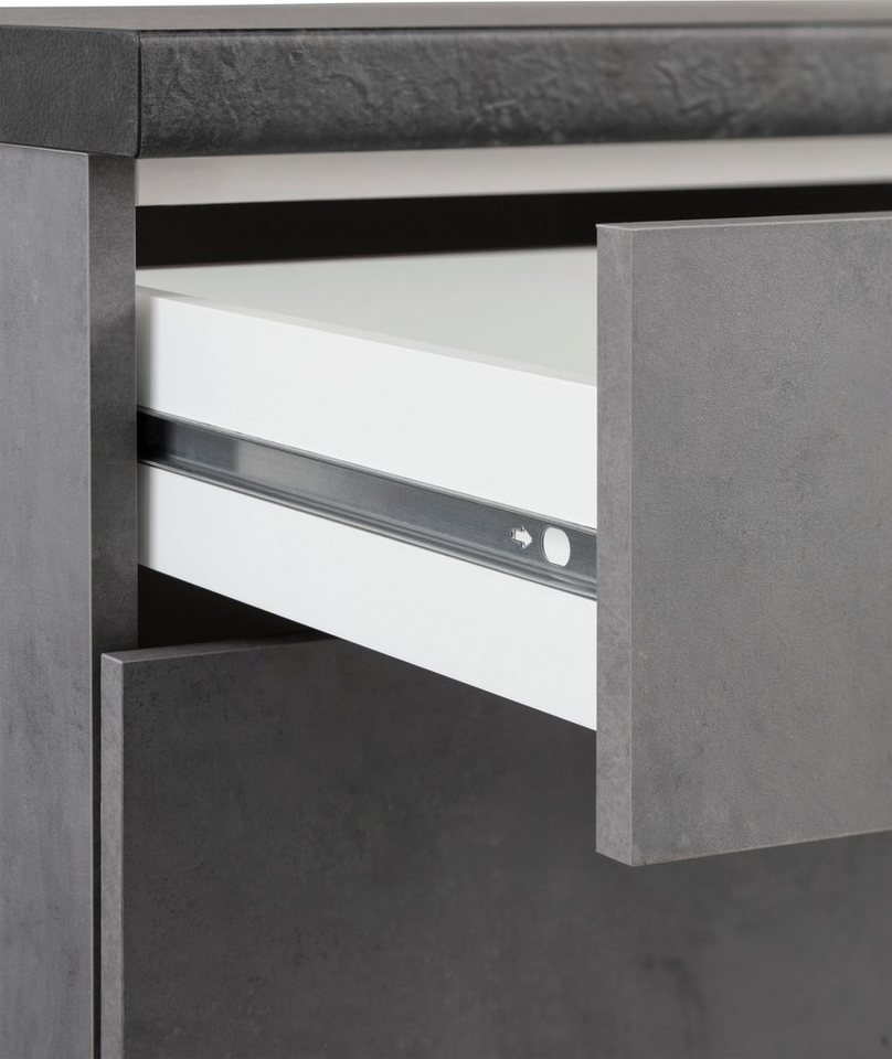 wiho Küchen Küchenzeile Cali - Küche mit E-Geräten - Komplett Set, Breite 220cm, Küche mit Hanseatic E-Geräten – Image 7
